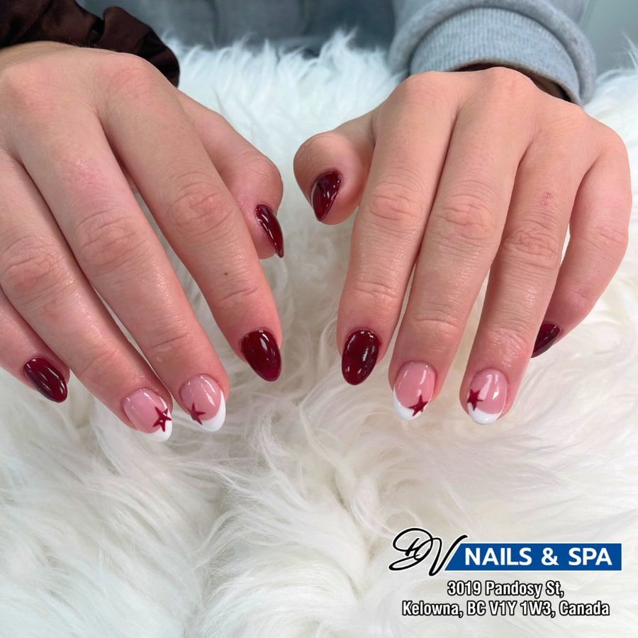 Winter Nails at DV Nails and Spa